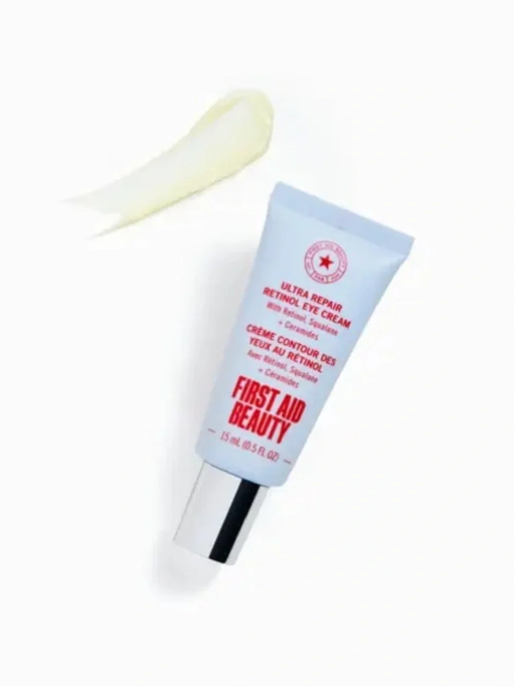 FIRST AID BEAUTY Ultra Repair Retinol Eye Cream with Retinol, Squalane + Ceramid